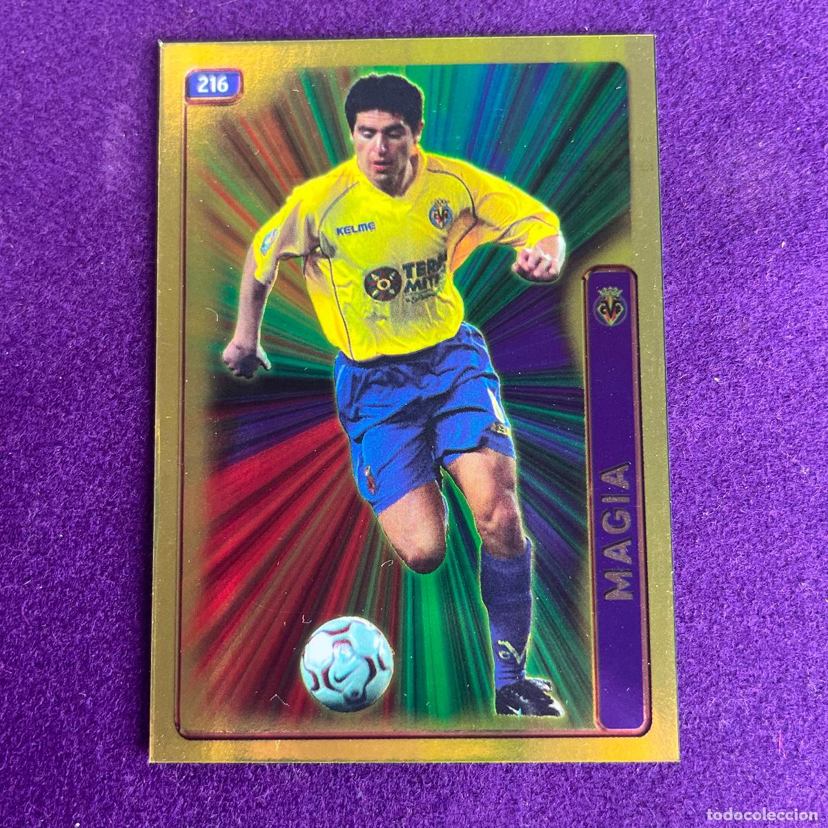 Trading cards: CROMO DE FUTBOL. LAS FICHAS DE LA LIGA 2005. 2004/2005. RIQUELME. VILLARREAL. MUNDICARDS. MC.