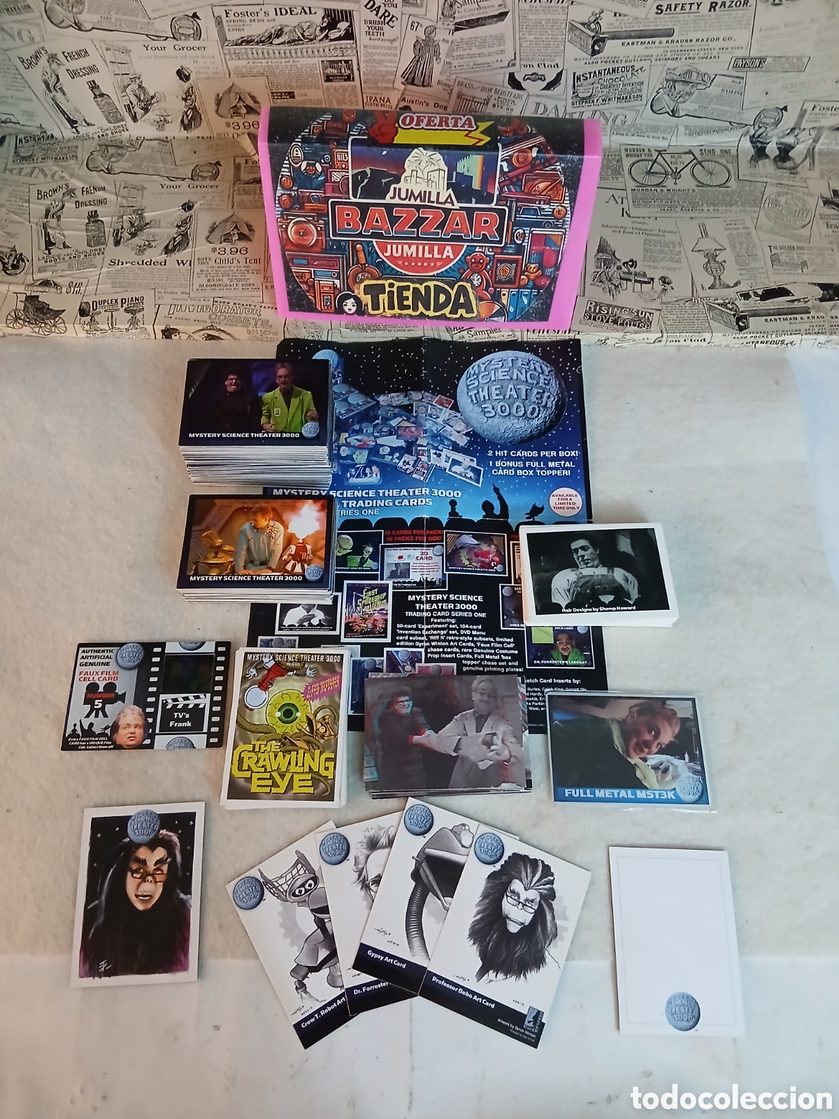 Trading cards: Official trading card mistery s.c theater 3000