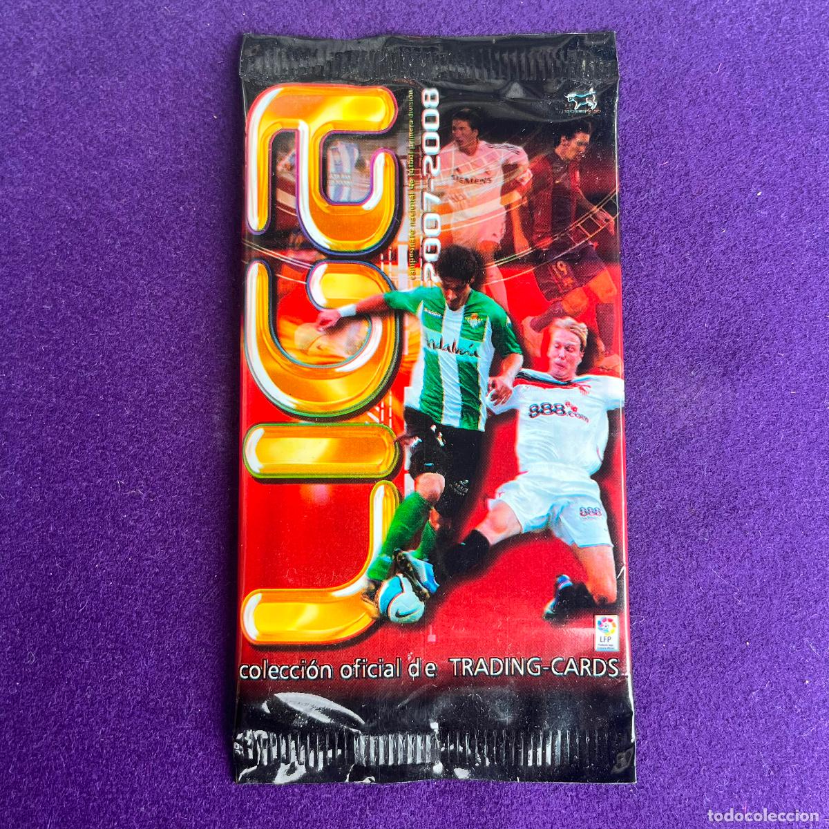 Trading cards: SOBRE DE CROMOS SIN ABRIR. FICHAS DE LA LIGA 2007 2008. EDICIONES ESTADIO.