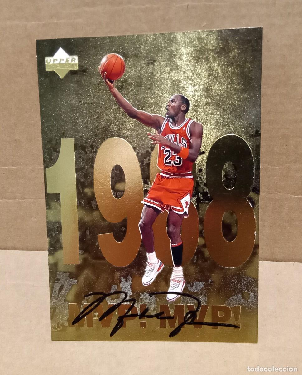 Trading cards: CROMO TARJETA TRADING CARD UPPER DECK JUMBO 1998 MICHAEL JORDAN #4 MVP 1988