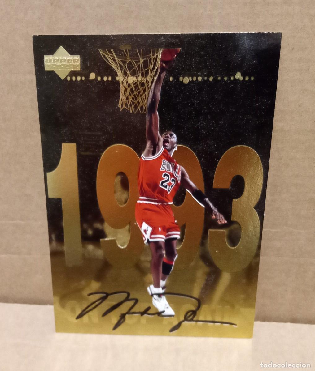 Trading cards: CROMO TARJETA TRADING CARD UPPER DECK JUMBO 1998 MICHAEL JORDAN #9 ON TOP AGAIN 1993