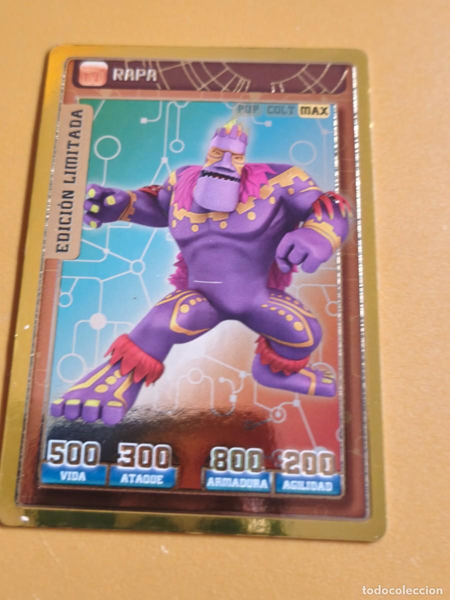 Trading cards: invizimals, rapa edicion limitada. Batalla de Cazadores