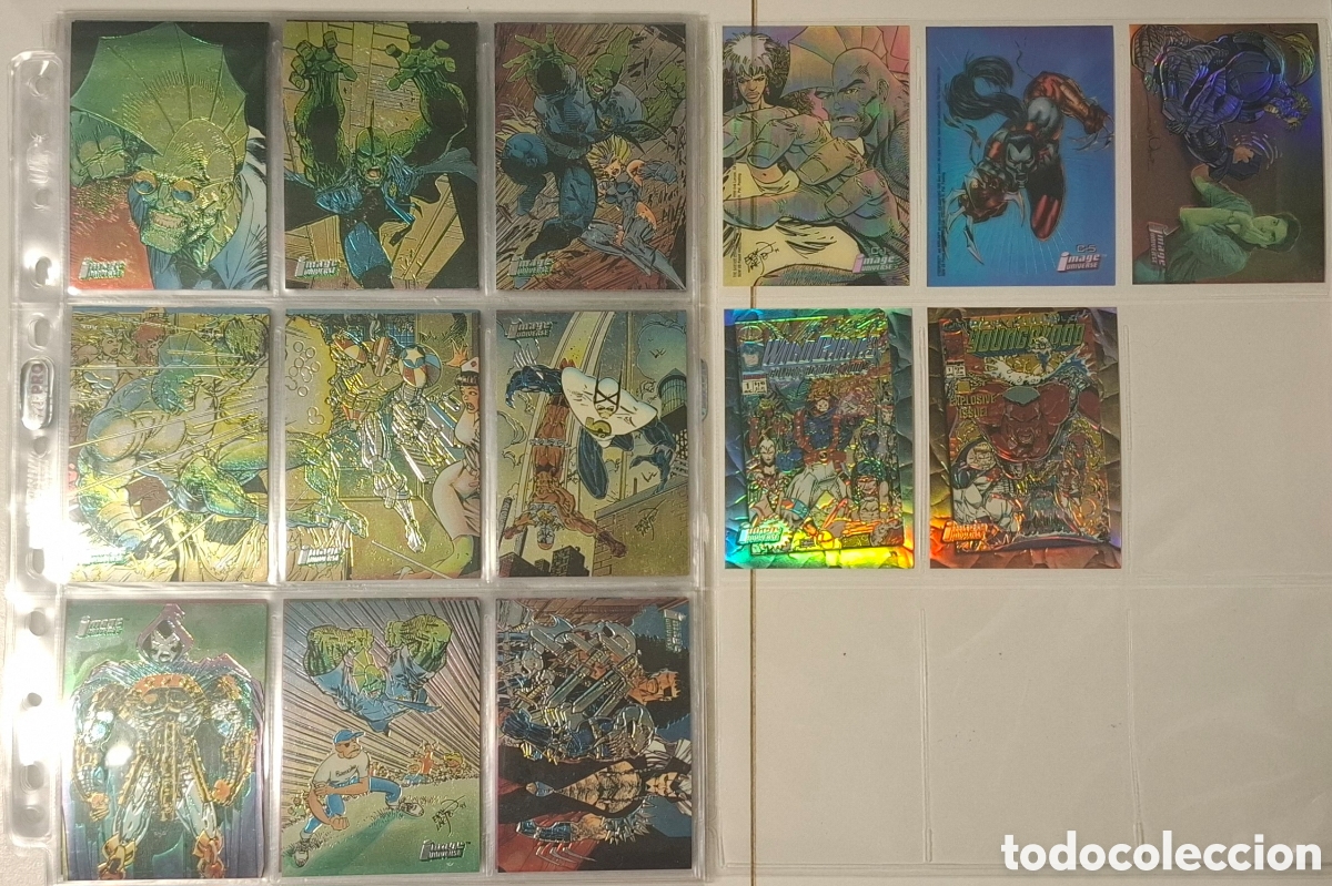 Trading cards: Image Universe card set completo + especiales