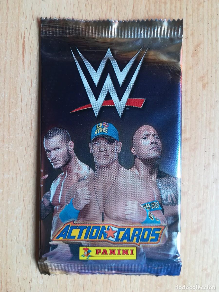 Trading cards: WWE Action Cards. Sobre nuevo sin abrir.