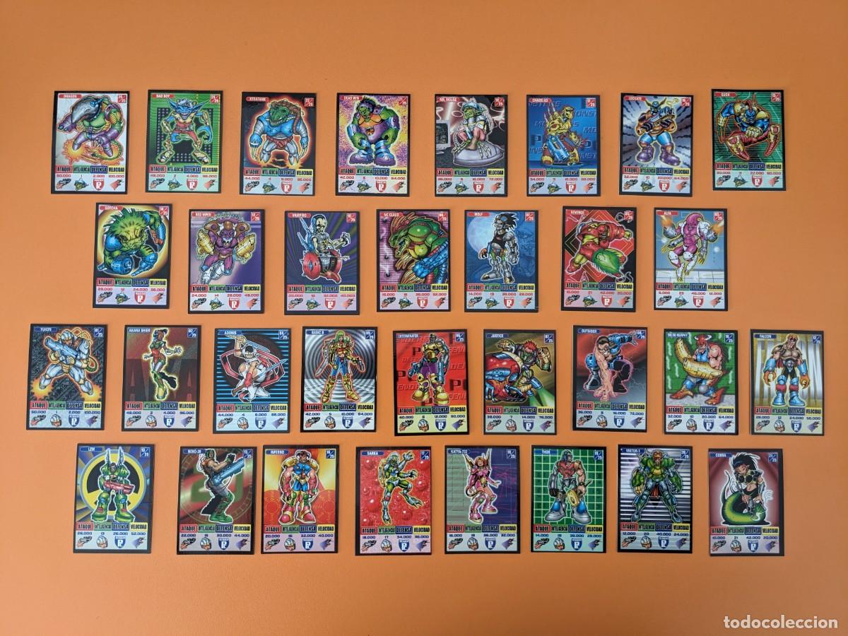Trading cards: Cartas Bolly Kaos: The Legend (1999) con caja.