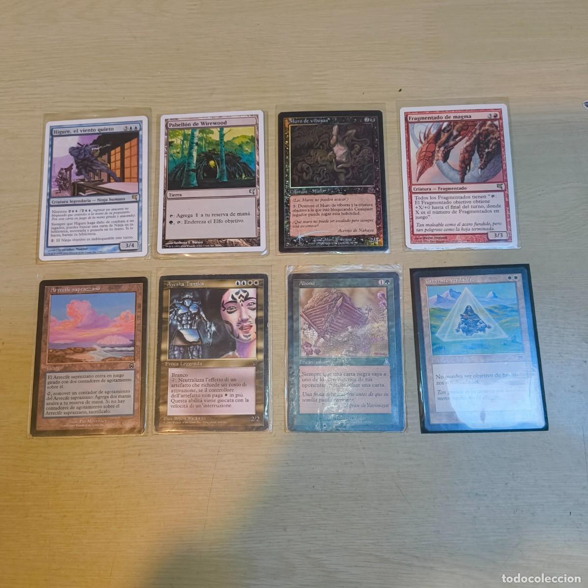 Trading cards: Lote 8 cartas Magic The Gathering MTG