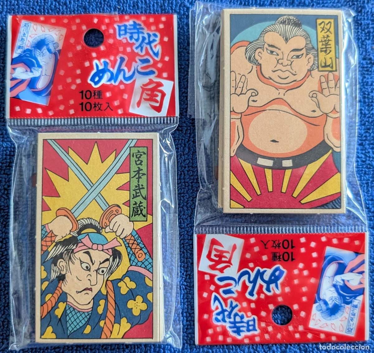 Trading cards: Lote de dos paquetes de MENKO Cards - Showa Retro Era &iexcl;Impecables!