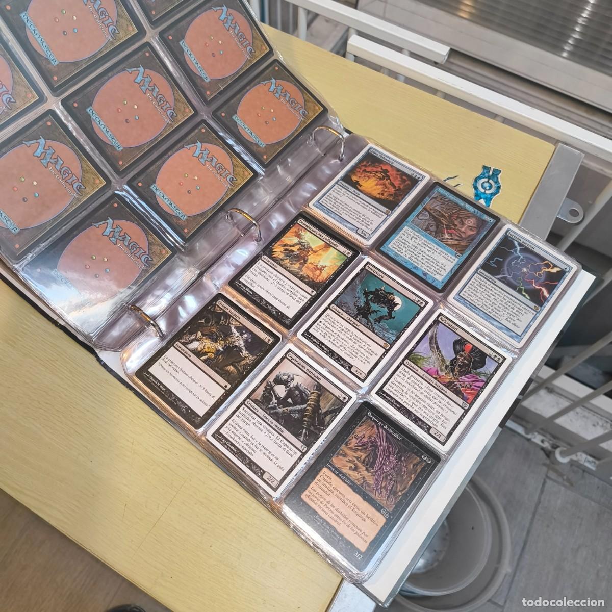 Trading cards: Archivador Magic The Gathering + 24 hojas de cartas
