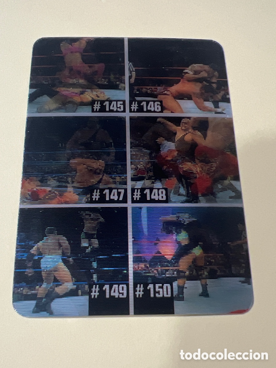 Trading cards: C3397. CROMO TRADING CARDS - ANIMOTION WWE RAW - CHECKLIST 025