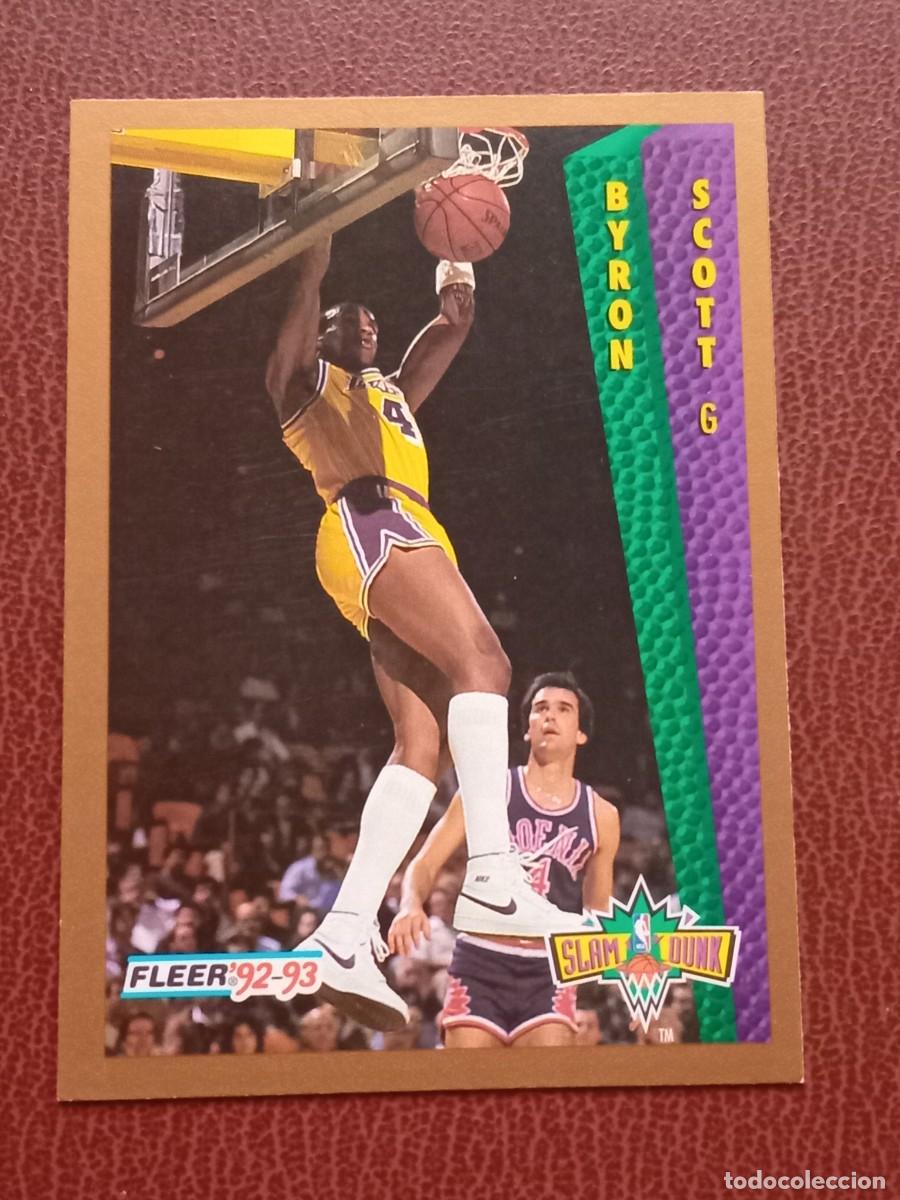 Trading cards: Card 284 Byron Scott Fleer 1992-93