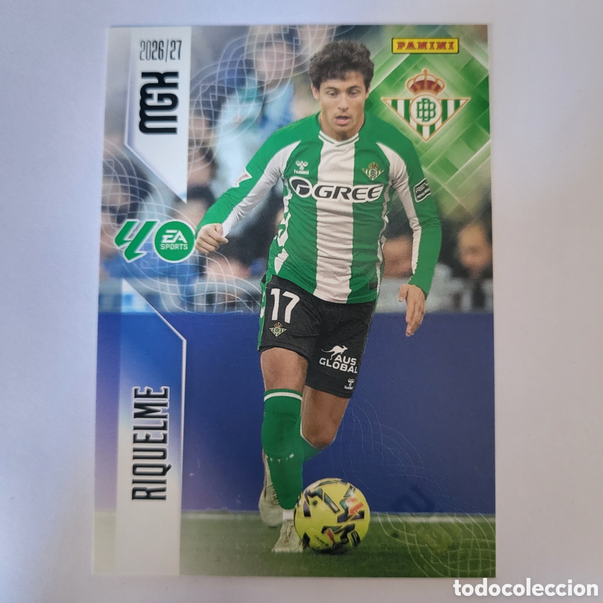 Trading cards: 105 Riquelme / Megacracks 2026