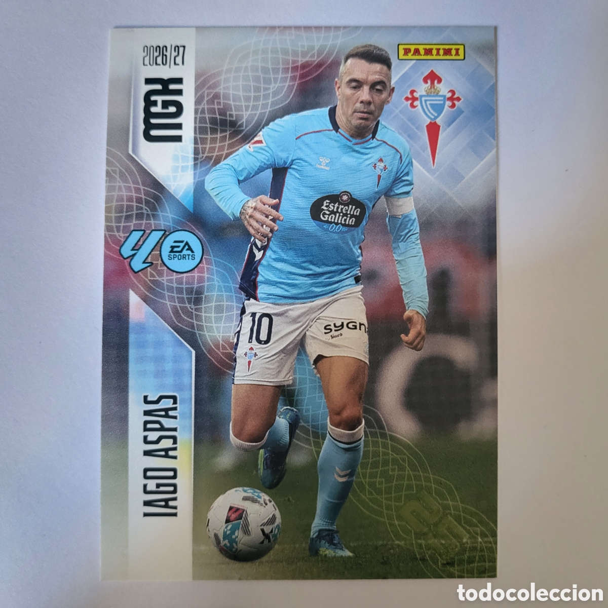 Trading cards: 124 Iago Aspas / Megacracks 2026