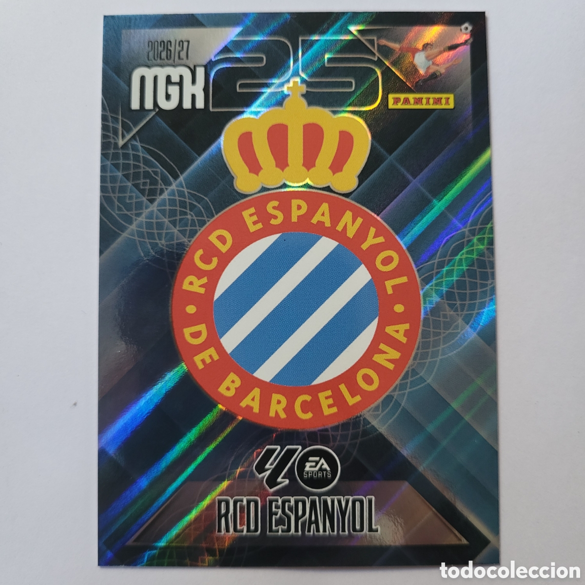 Trading cards: 163 RCD Espanyol [Escudo] / Megacracks 2026