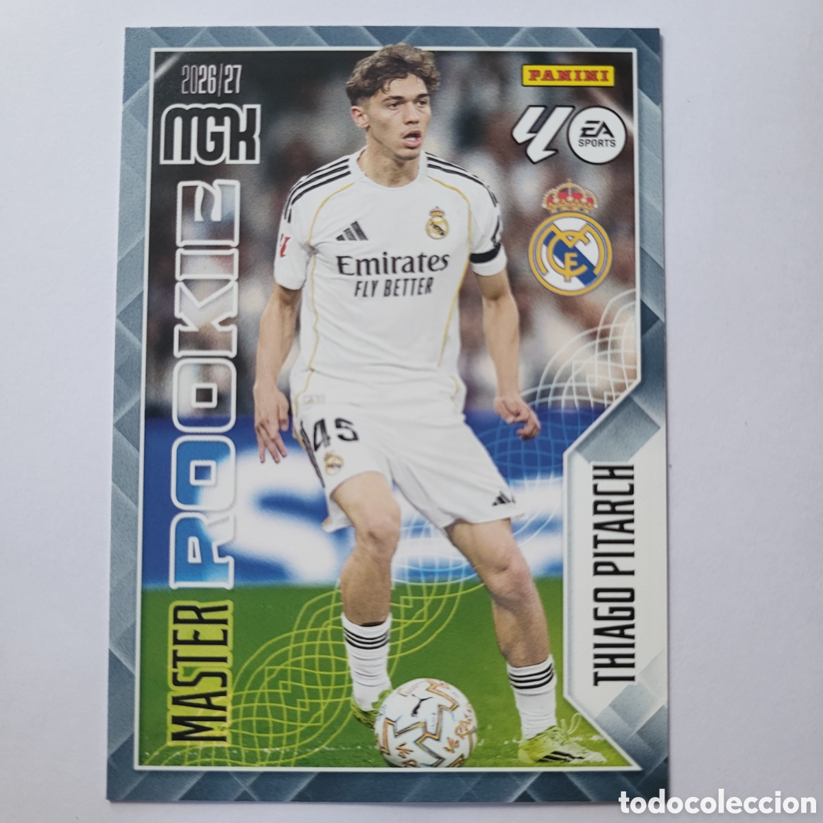 Trading cards: 419 Thiago Pitarch Master Rookie / Megacracks 2026