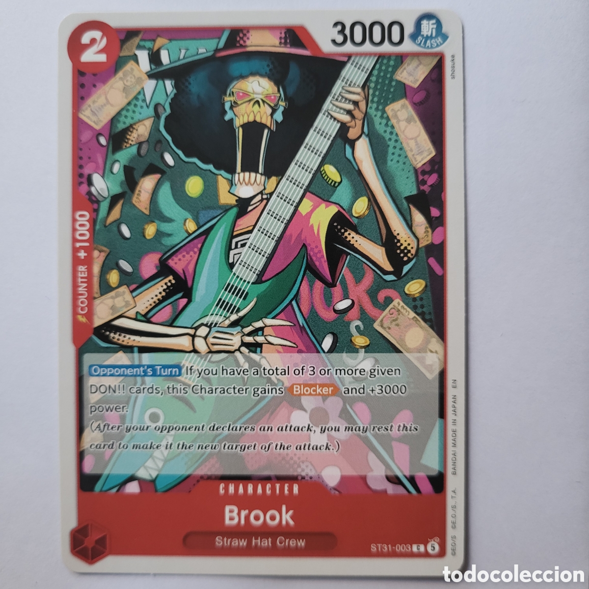 Trading cards: ST31-003 Brook / One Piece