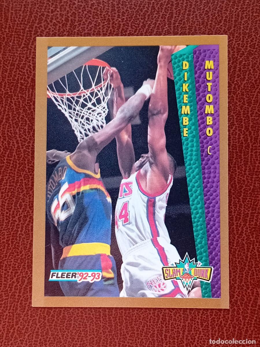 Trading cards: Card 286 Dikembe Mutombo Fleer 1992-93