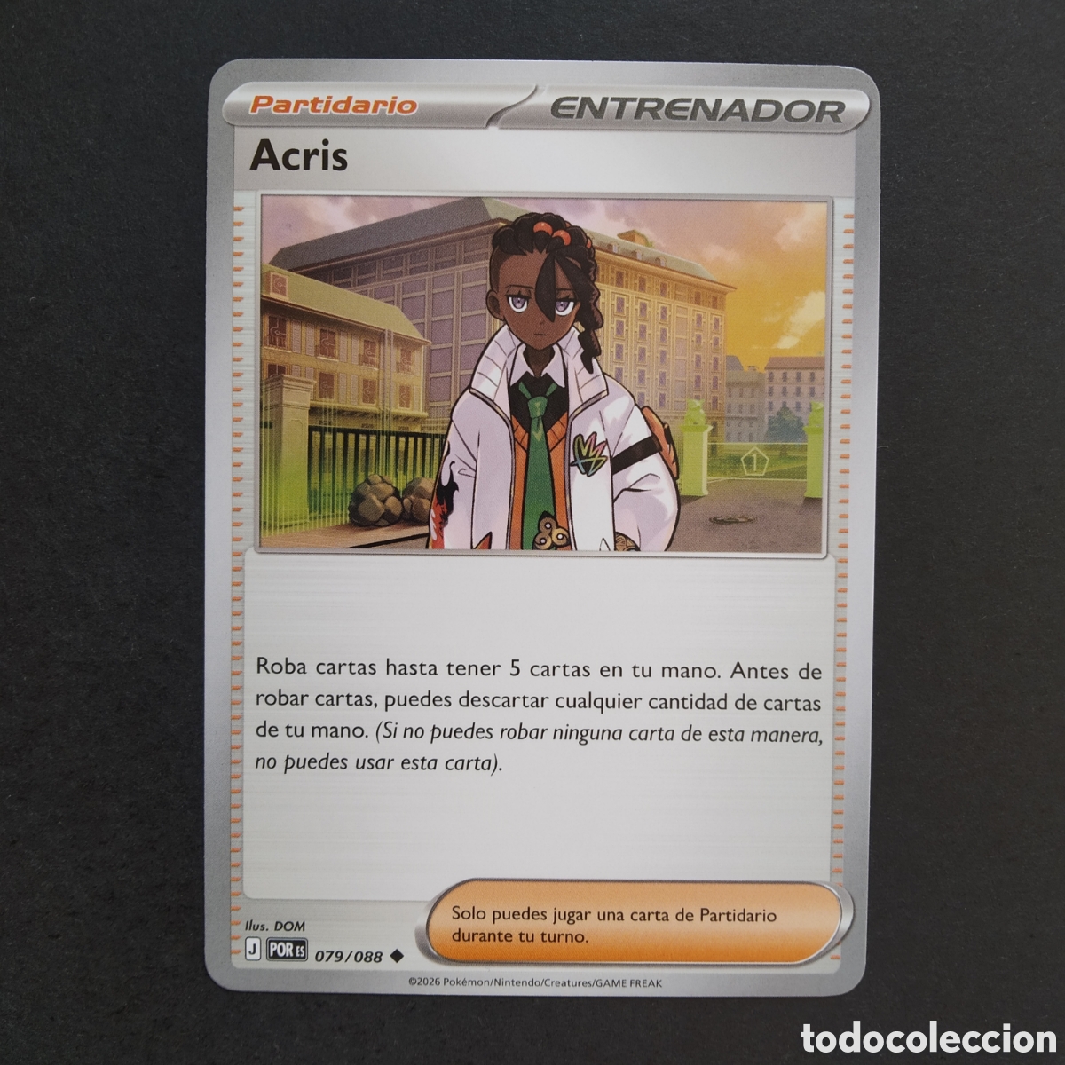 Trading cards: CARTA TCG - N&ordm; 079 - ACRIS - EQUILIBRIO PERFECTO - POK&Eacute;MON - EN ESPA&Ntilde;OL