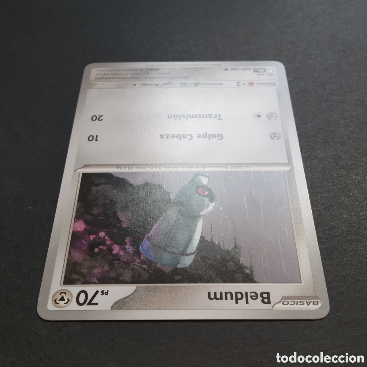 Trading cards: CARTA TCG - N&ordm; 059 - BELDUM - CAOS CRECIENTE - POK&Eacute;MON - EN ESPA&Ntilde;OL - Foto 4