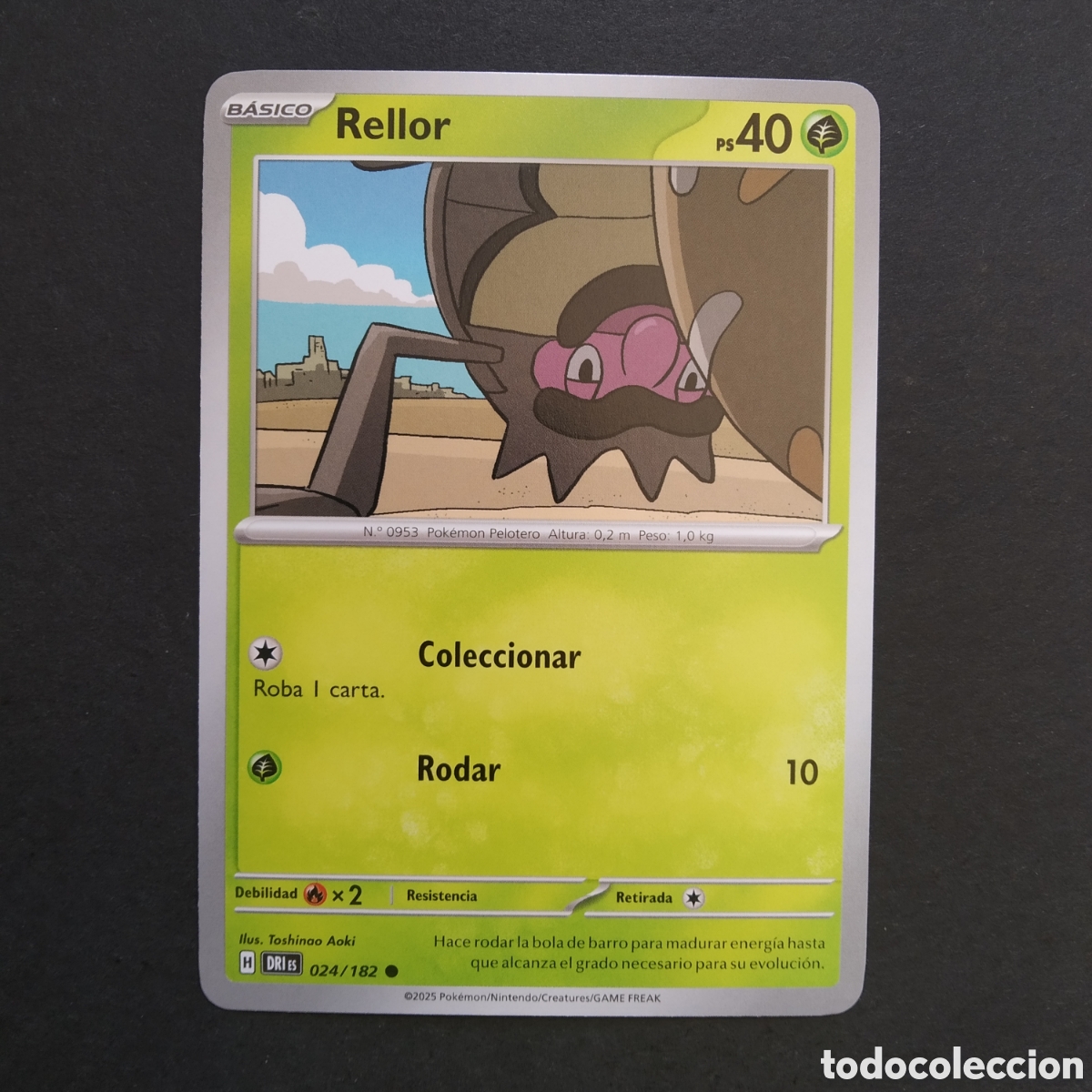 Trading cards: CARTA TCG - N&ordm; 024 - RELLOR - RIVALES PREDESTINADOS - POK&Eacute;MON - EN ESPA&Ntilde;OL