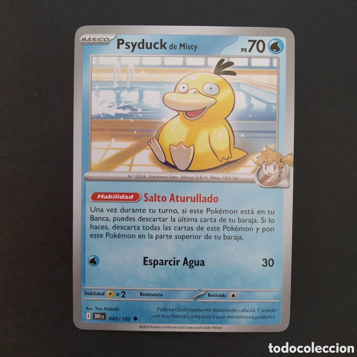 Trading cards: CARTA TCG - N&ordm; 045 - PSYDUCK DE MISTY - RIVALES PREDESTINADOS - POK&Eacute;MON - EN ESPA&Ntilde;OL