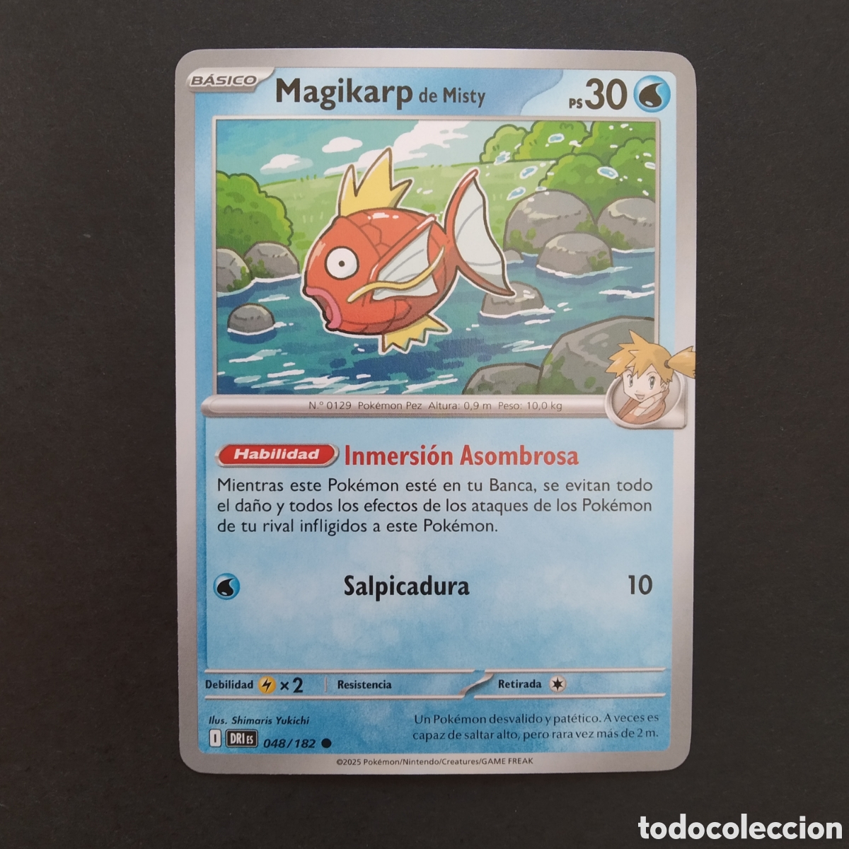 Trading cards: CARTA TCG - N&ordm; 048 - MAGIKARP DE MISTY - RIVALES PREDESTINADOS - POK&Eacute;MON - EN ESPA&Ntilde;OL