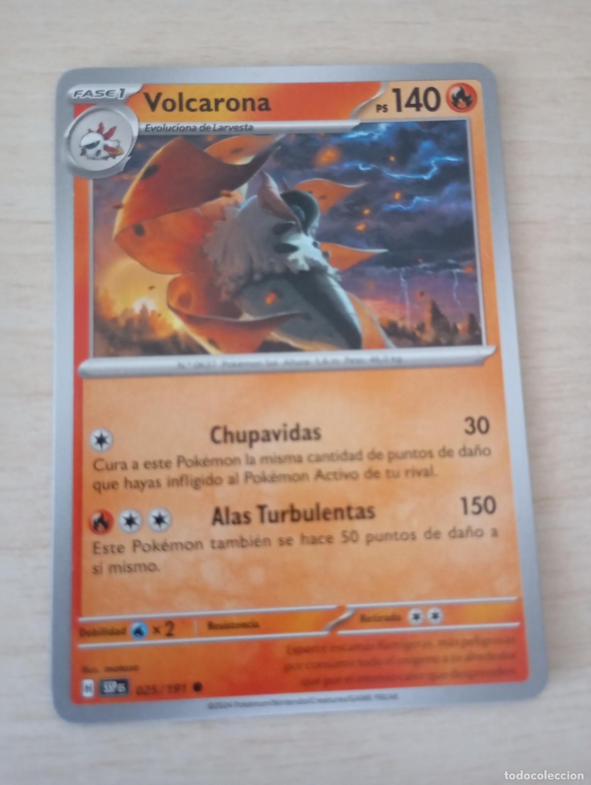 Trading cards: Carta Pok&eacute;mon Volcarona