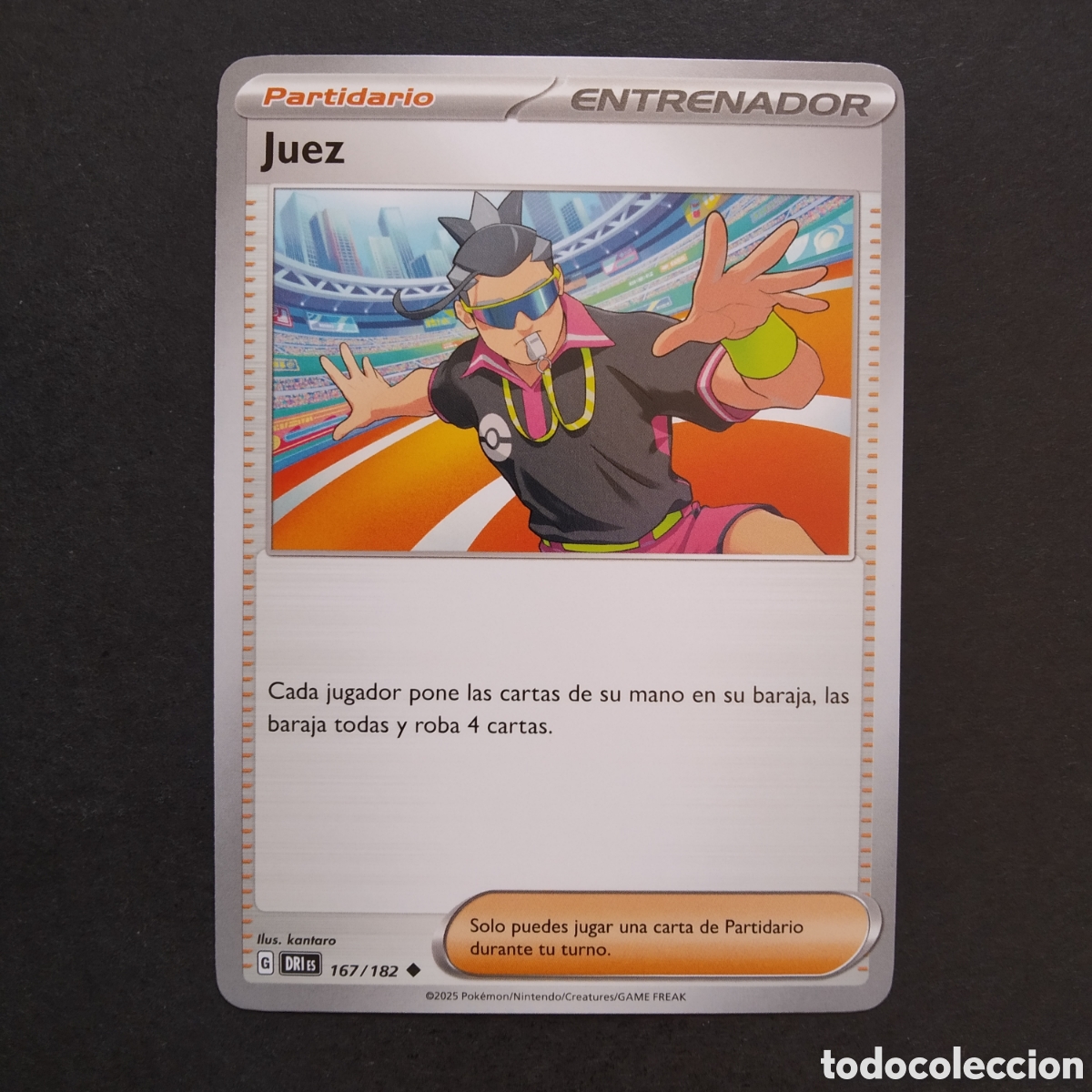 Figurine Collezionabili: CARTA TCG - N&ordm; 167 - JUEZ - RIVALES PREDESTINADOS - POK&Eacute;MON - EN ESPA&Ntilde;OL