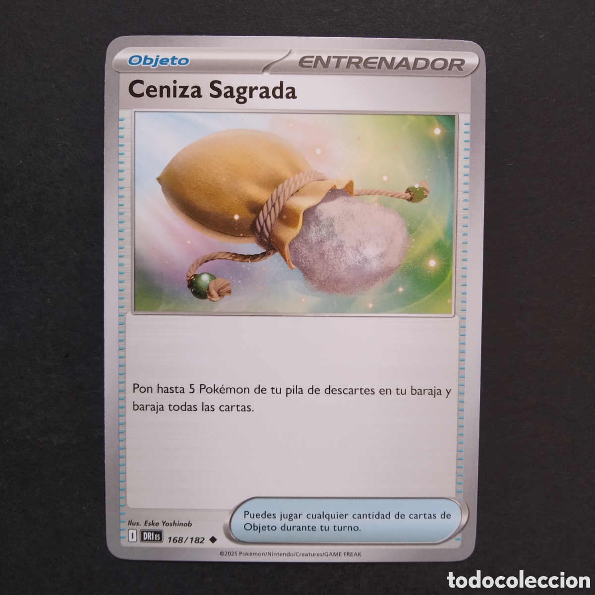 Trading cards: CARTA TCG - N&ordm; 168 - CENIZA SAGRADA - RIVALES PREDESTINADOS - POK&Eacute;MON - EN ESPA&Ntilde;OL