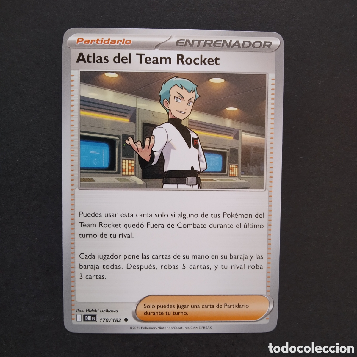 Trading cards: CARTA TCG - N&ordm; 170 - ATLAS DEL TEAM ROCKET - RIVALES PREDESTINADOS - POK&Eacute;MON - EN ESPA&Ntilde;OL