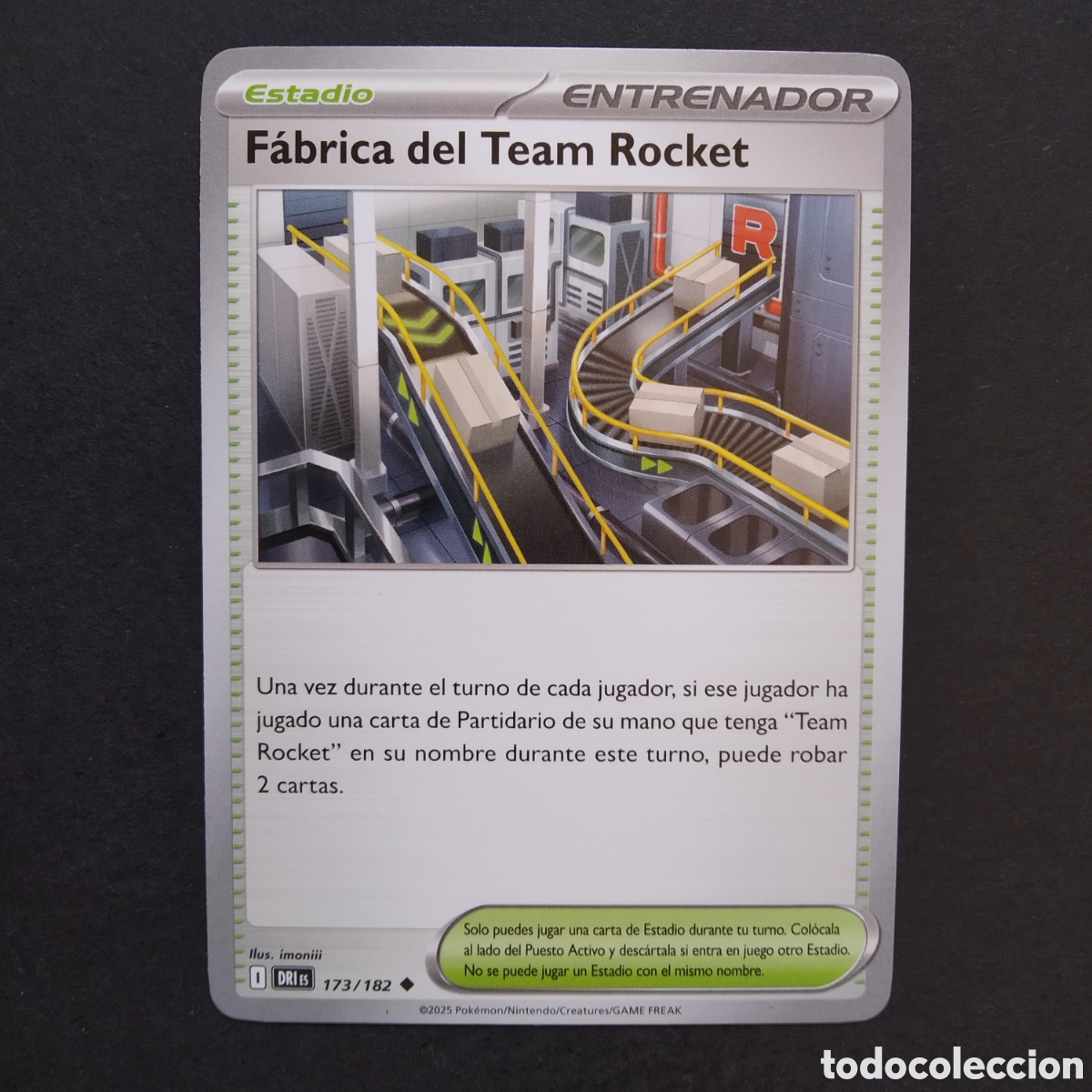 Trading cards: CARTA TCG - N&ordm; 173 - F&Aacute;BRICA DEL TEAM ROCKET - RIVALES PREDESTINADOS - POK&Eacute;MON - EN ESPA&Ntilde;OL