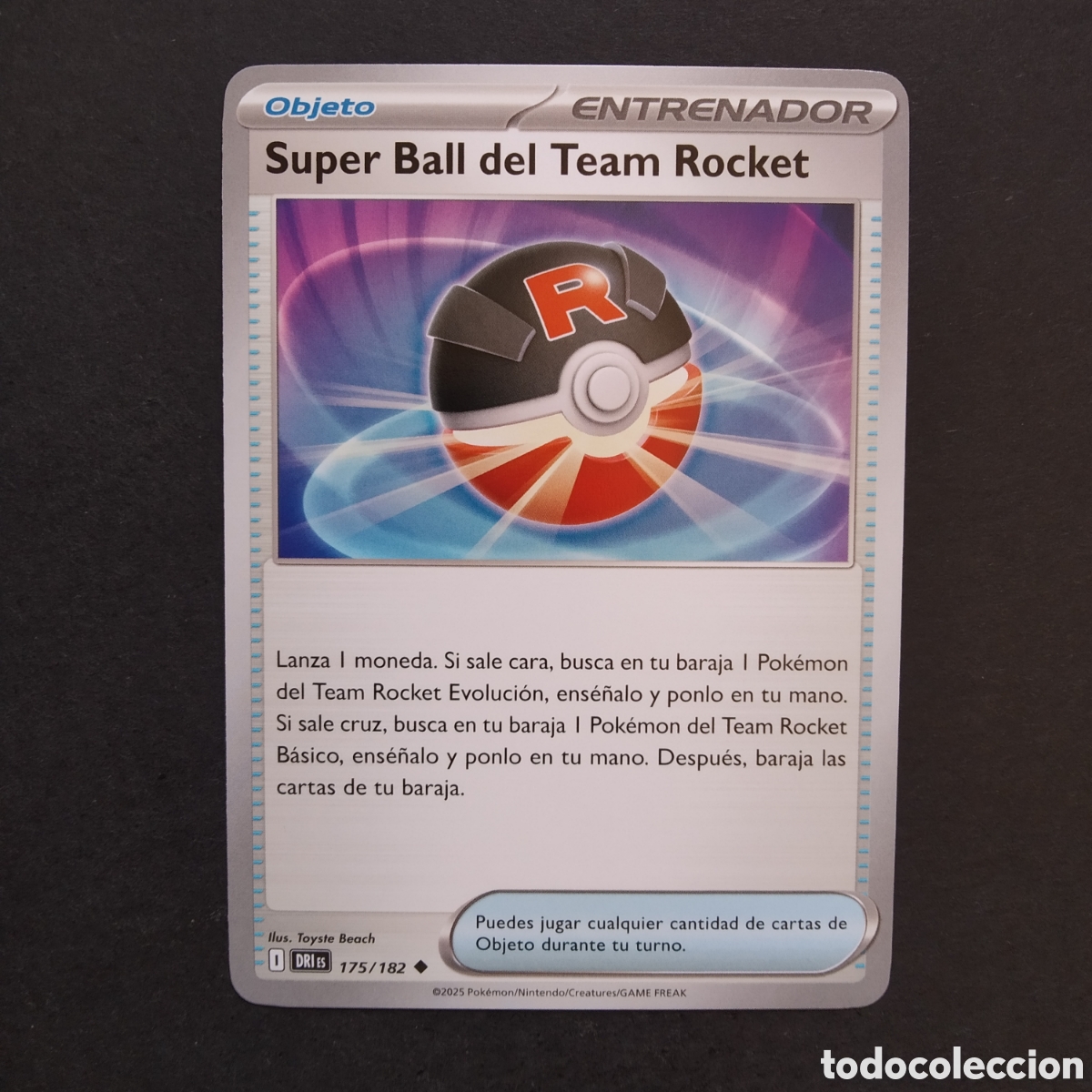 Trading cards: CARTA TCG - N&ordm; 175 - SUPER BALL DEL TEAM ROCKET - RIVALES PREDESTINADOS - POK&Eacute;MON - EN ESPA&Ntilde;OL