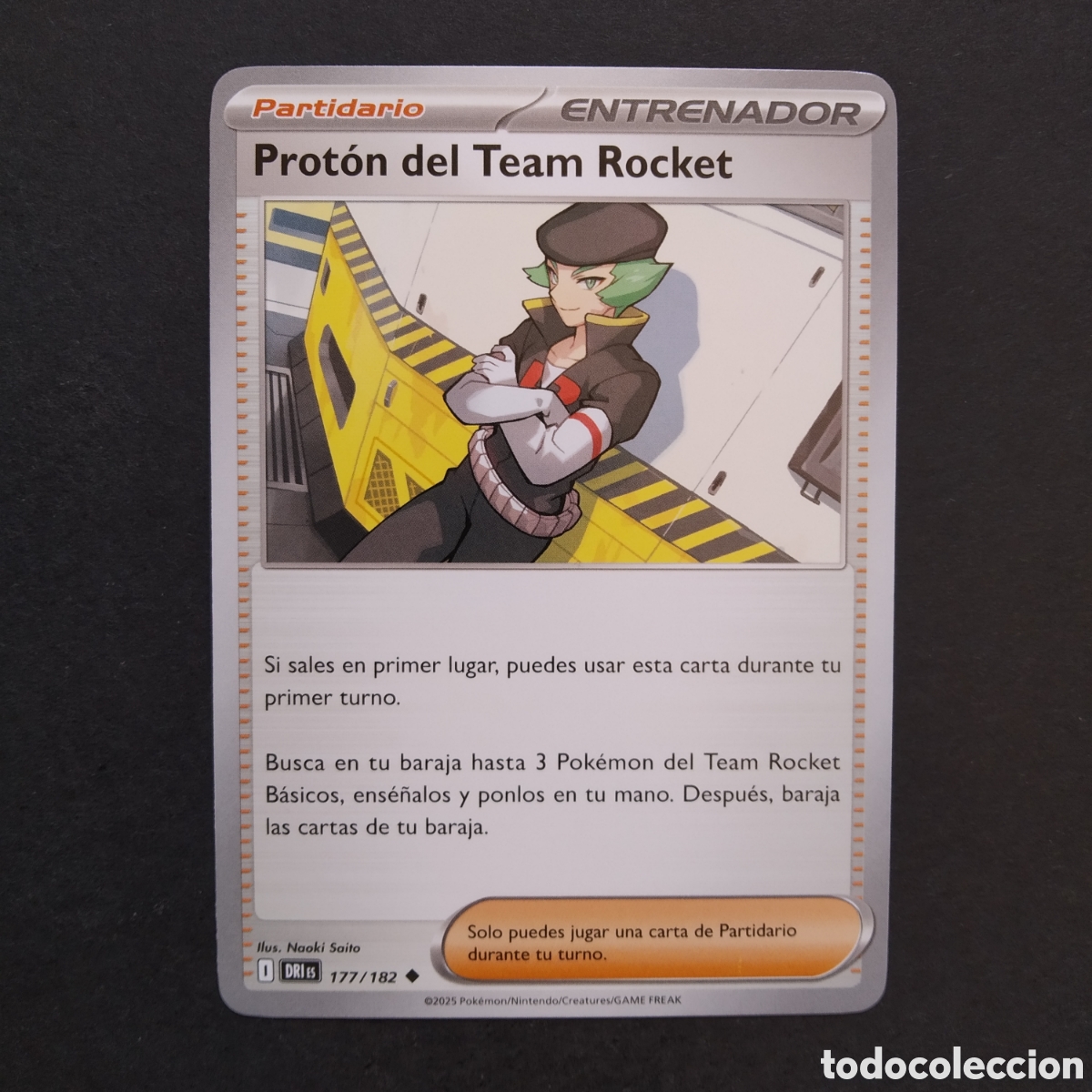 Trading cards: CARTA TCG - N&ordm; 177 - PROT&Oacute;N DEL TEAM ROCKET - RIVALES PREDESTINADOS - POK&Eacute;MON - EN ESPA&Ntilde;OL