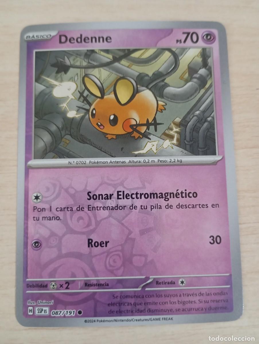 Trading cards: Carta Pok&eacute;mon Dedenne Reverse Holo