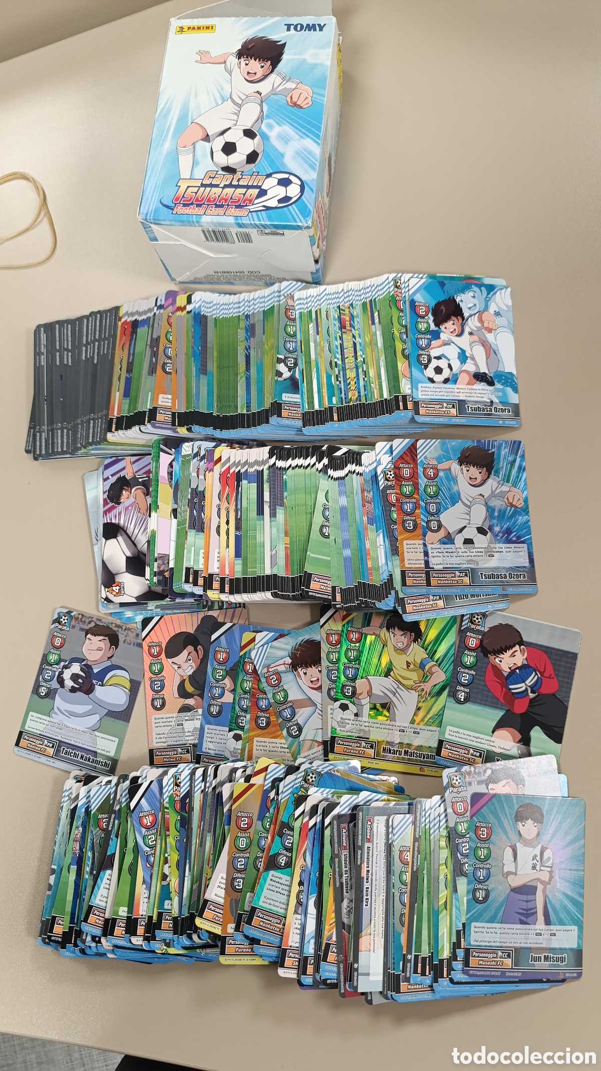 Trading cards: Gran lote cartas italianas Captain Tsubasa - Oliver y Benji de Panini