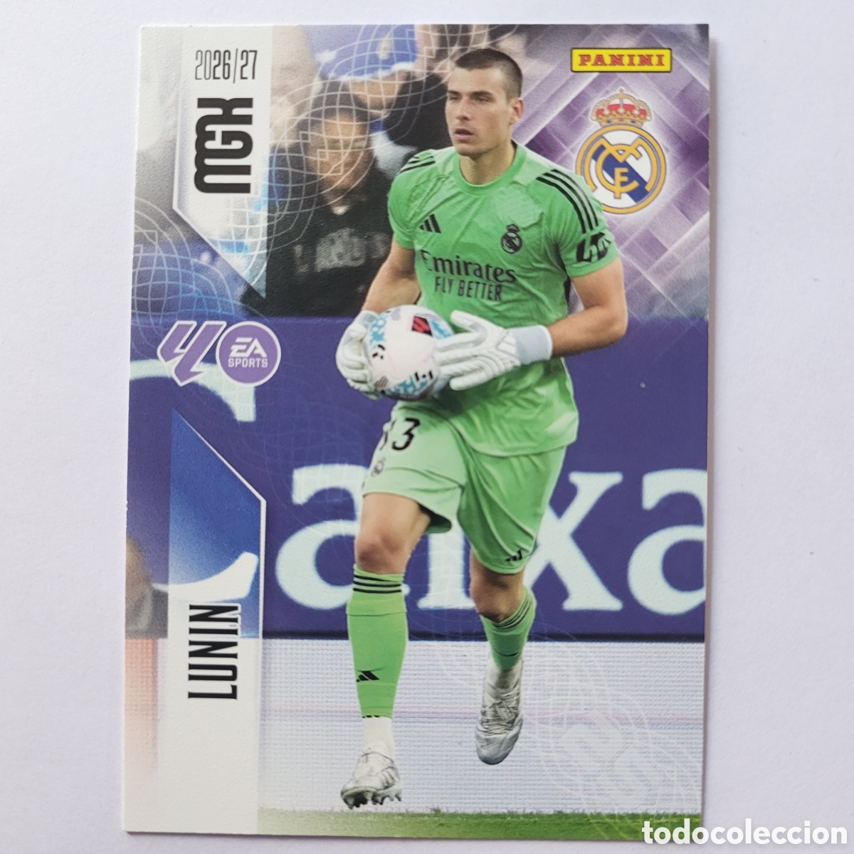 Trading cards: 219 Lunin / Megacracks 2026