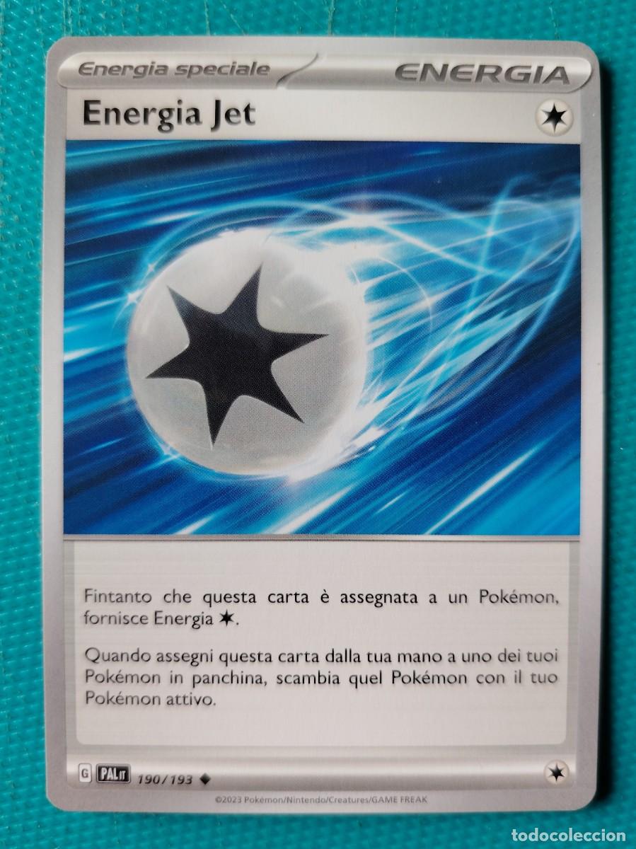 Trading cards: CARTA POKEMON EN ITALIANO - ENERGIA JET 190 / 193 - ESPECIA - ORIGINAL - NUEVA MD MINT