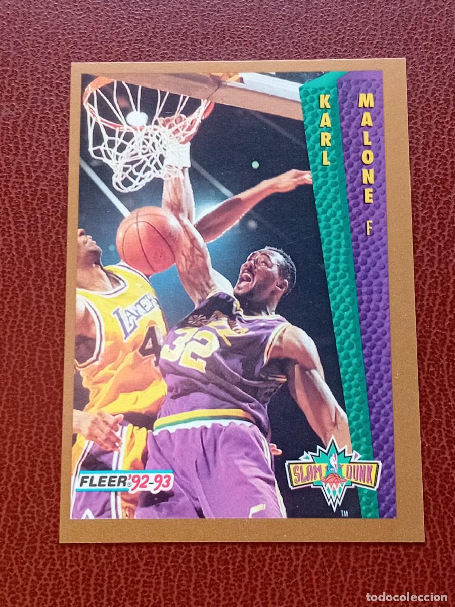 Figurine Collezionabili: Card 268 Karl Malone Fleer 1992-93