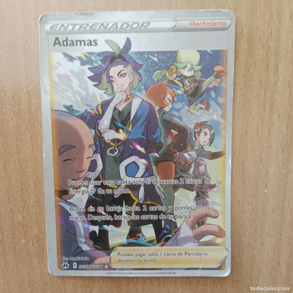 Trading cards: ADAMAS N&ordm; GG57/GG70 - CARTA POK&Eacute;MON FULL ART - C&Eacute;NIT SUPREMO (TCG) GALER&Iacute;A DE GALAR 2023