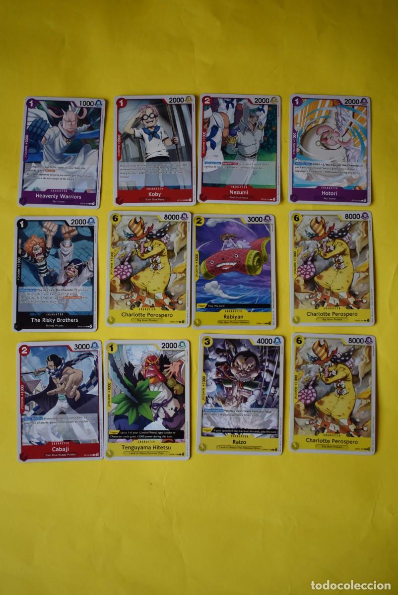 Trading cards: Lote 12 cartas. Trading Cards. One Piece. Nuevas