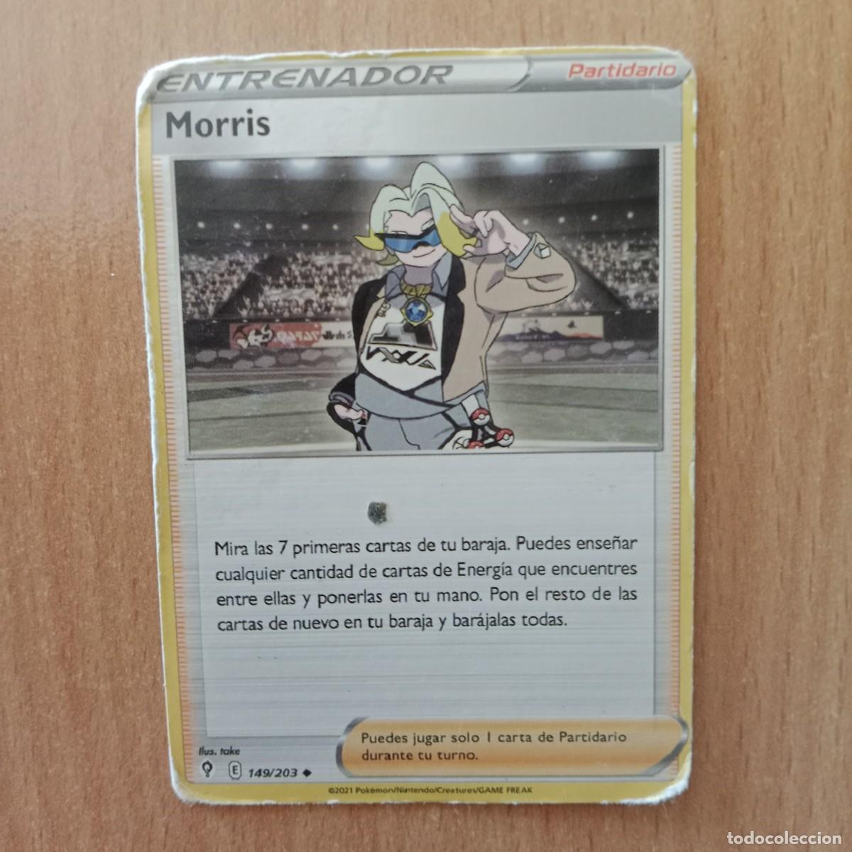 Trading cards: MORRIS N&ordm; 149/203 - CARTA POK&Eacute;MON - ESPADA Y ESCUDO (TCG) CIELOS EVOLUTIVOS - ENT. - 2021