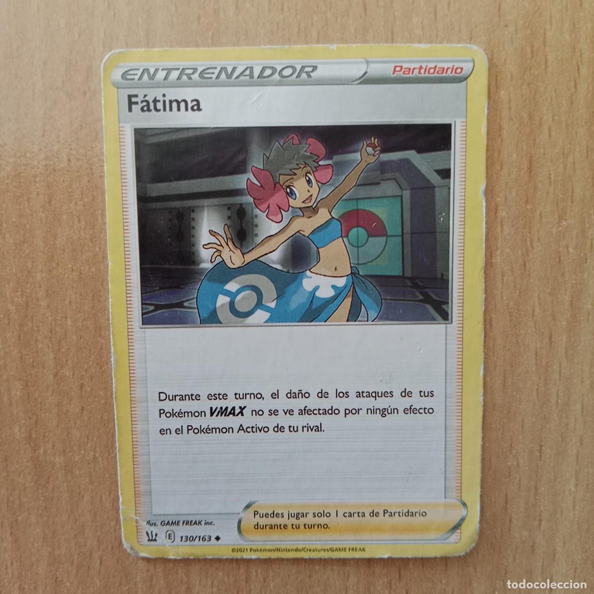Trading cards: F&Aacute;TIMA N&ordm; 130/163 - CARTA POK&Eacute;MON - ESPADA Y ESCUDO (TCG) ESTILOS DE COMBATE - ENT.- 2021.