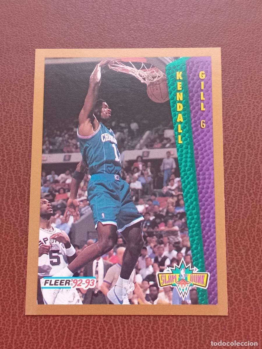 Trading cards: Card 297 Kendall Gill Fleer 1992-93