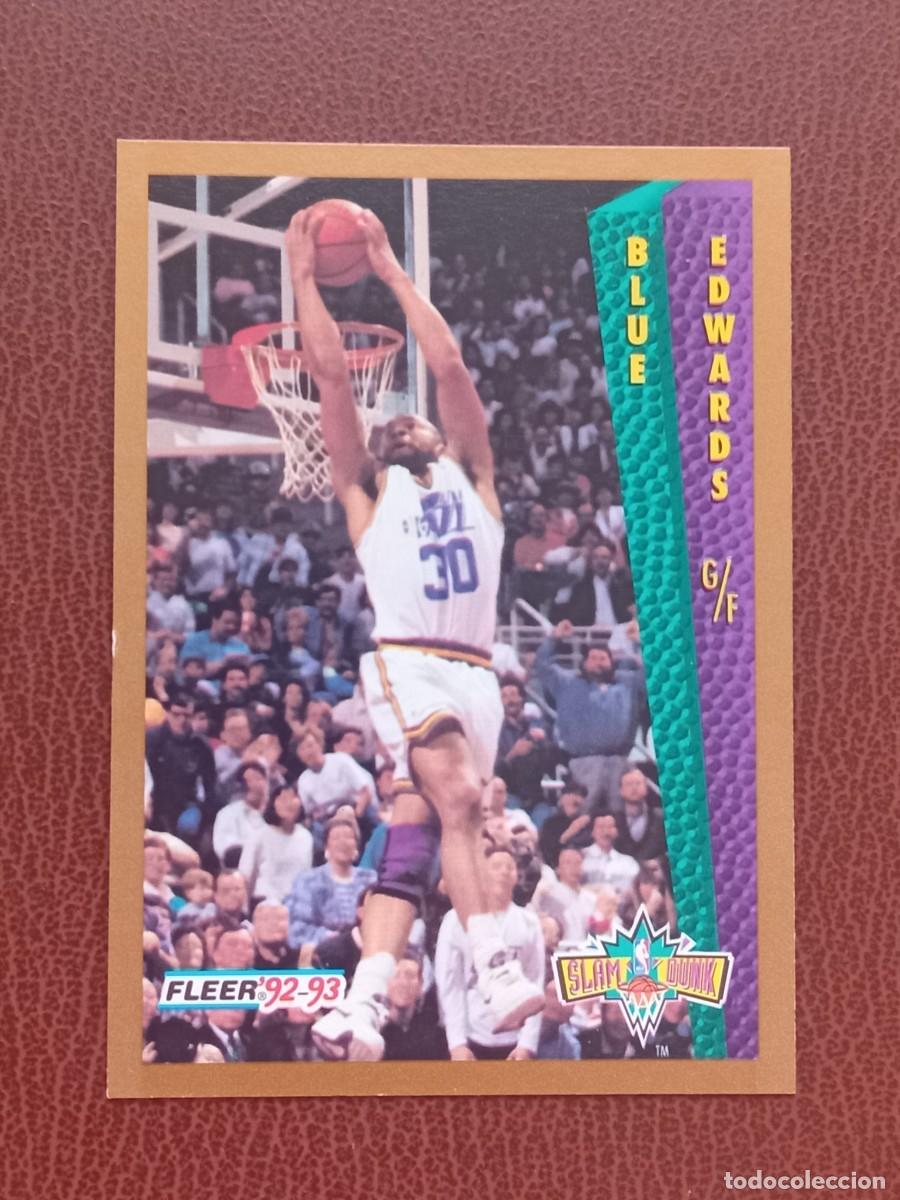 Trading cards: Card 290 Blue Edwards Fleer 1992-93
