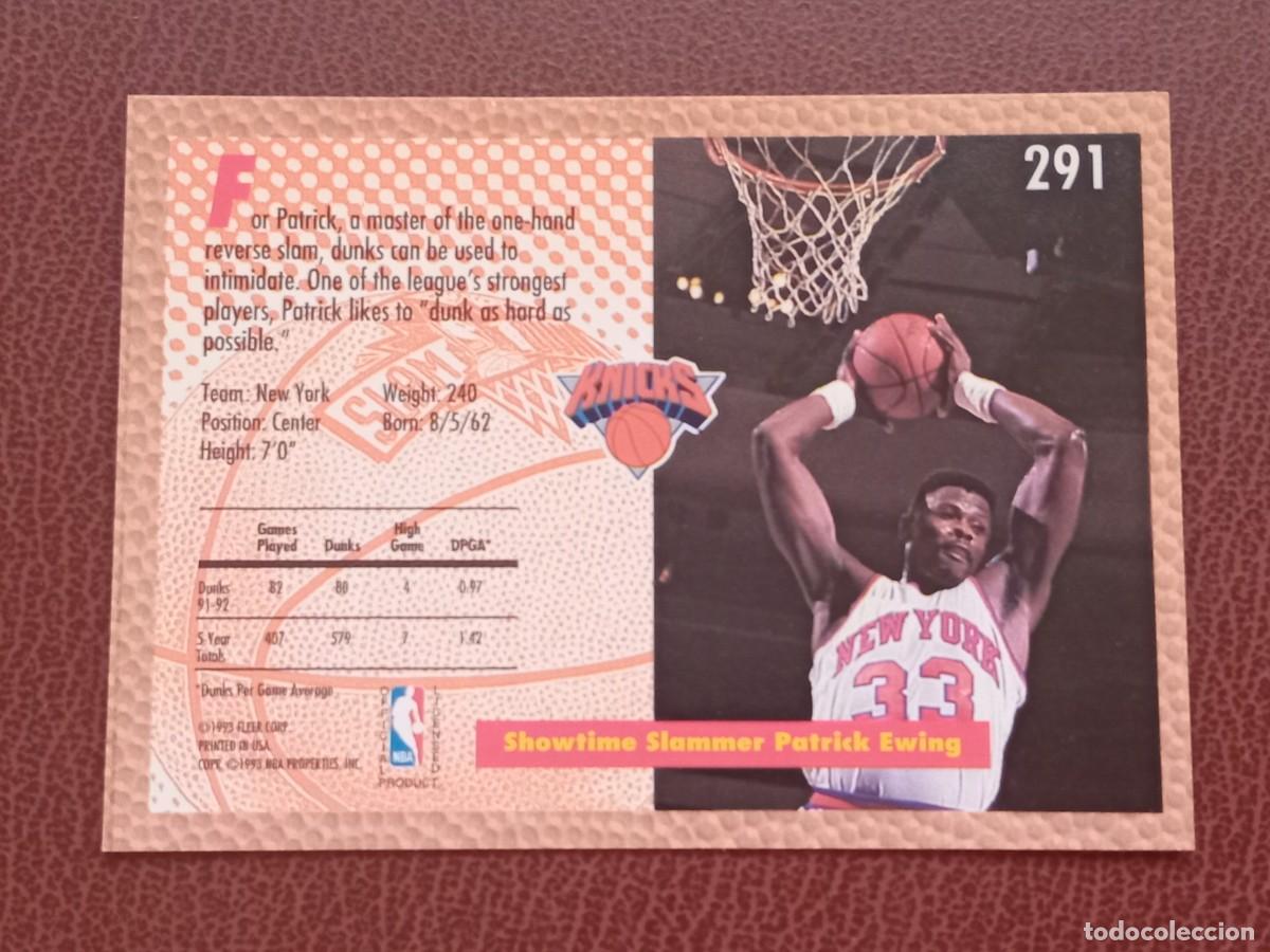 Trading cards: Card 291 Patrick Ewing Fleer 1992-93 - Foto 2