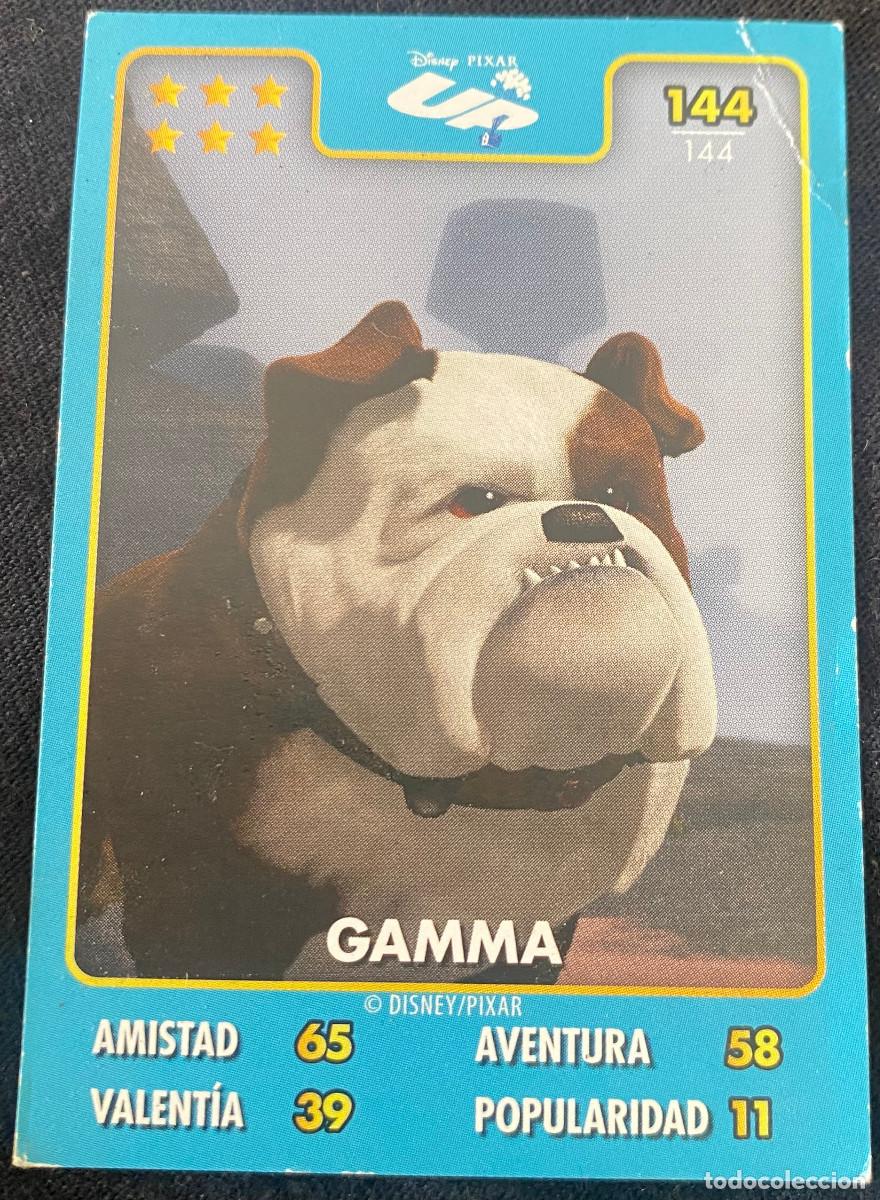 Trading cards: Trading card de 'Disney Pixar', n&ordm; 144: Gamma de Up. Promocional de Hipercor. Buen estado.