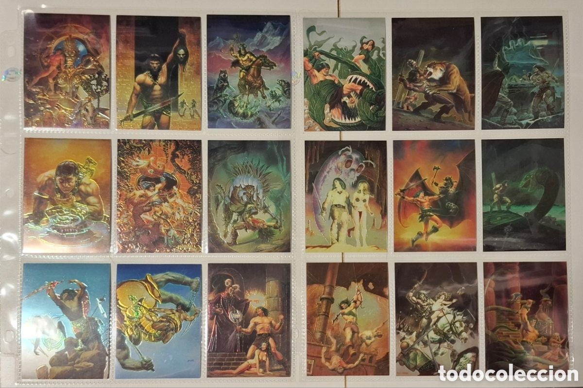 Trading cards: Conan series 1 trading cards incompleta Comic Images 1993