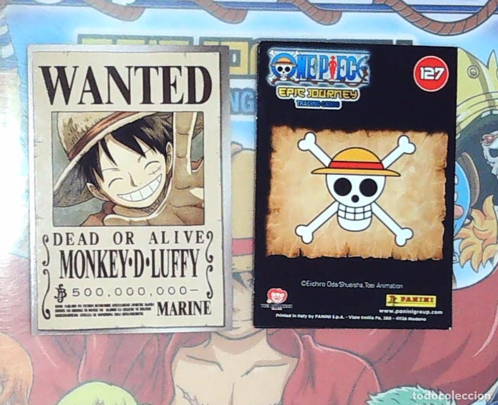 Trading cards: one piece epic journey panini 127 trading card