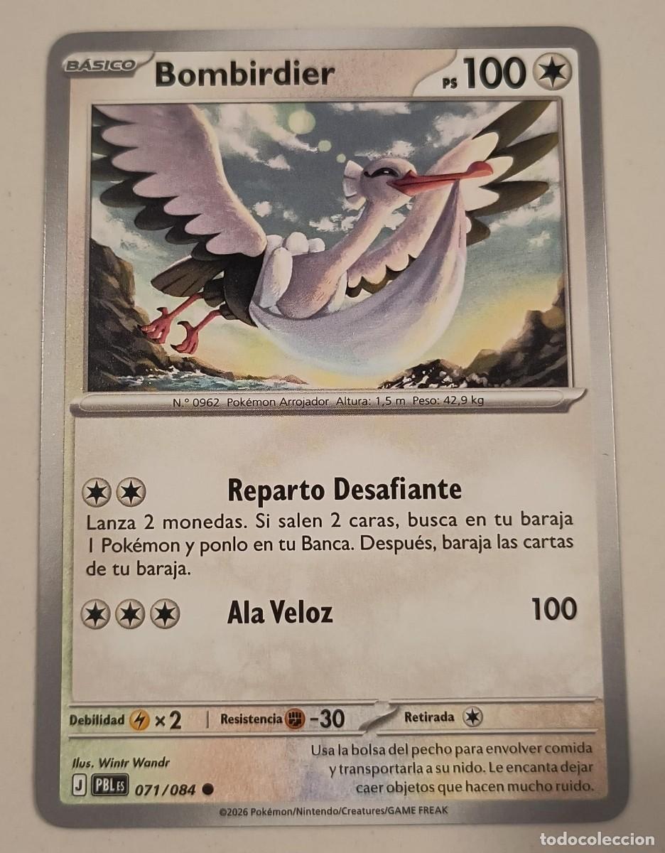 Trading cards: CARTA POKEMON BOMBIRDIER 71/84 - ESPA&Ntilde;OL - COLECCION OSCURIDAD ABSOLUTA - TRADING CARDS