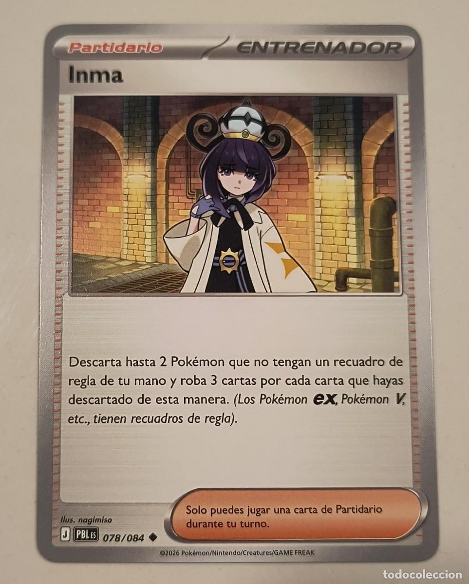 Trading cards: CARTA POKEMON INMA 78/84 - ESPA&Ntilde;OL - COLECCION OSCURIDAD ABSOLUTA - TRADING CARDS