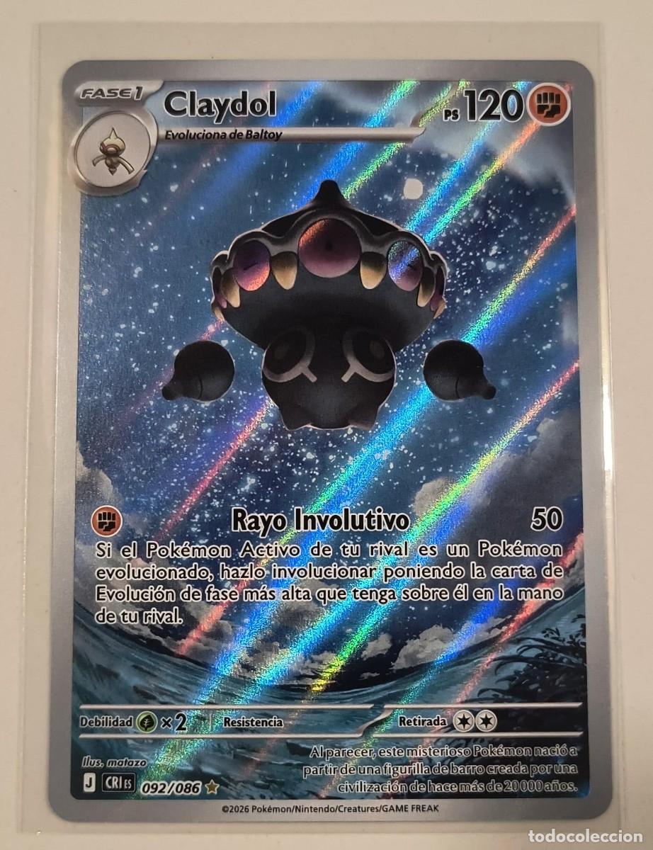 Trading cards: CARTA POKEMON CLAYDOL 92/86 - ESPA&Ntilde;OL - ART - COLECCION CAOS CRECIENTE - TRADING CARDS